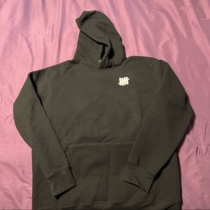 Undefeated Stencil Logo Hoodie Sweatshirt